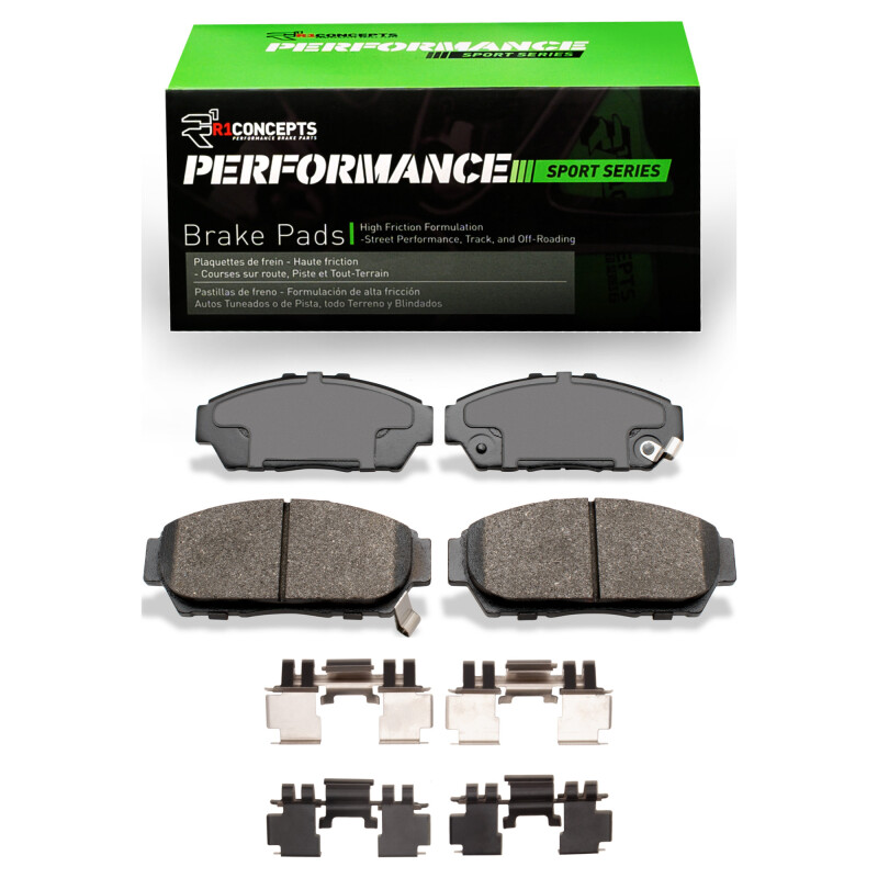 Acura Integra Brake Pads - Front - R1 Concepts - Performance Sport - `93-`01